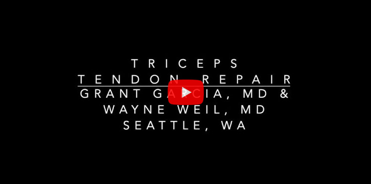 Triceps Tendon Repair